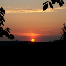 zonsondergang